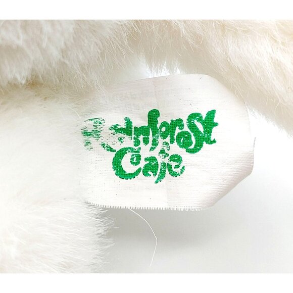 Rainforest Cafe Siberian White Tiger Sleeping Plush Stuffed Animal 10" - Picture 5 of 5